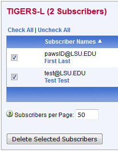 Select fieldboxes for deletion