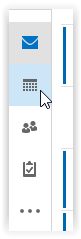 calendar icon in outlook