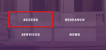 Access tab in Special Collections